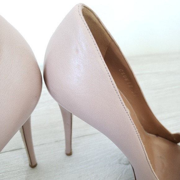 Valentino Rockstud Mesh Peep Toe Platform Pumps - Picture 6 of 8